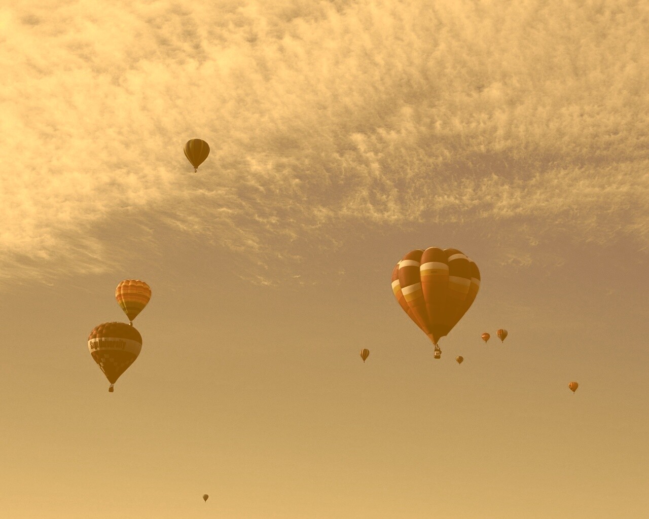 Парад воздушных шаров обои