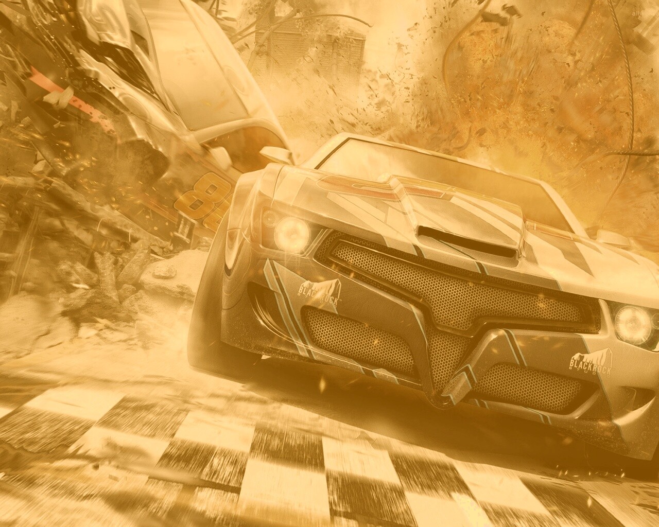 Из игры Split Second обои