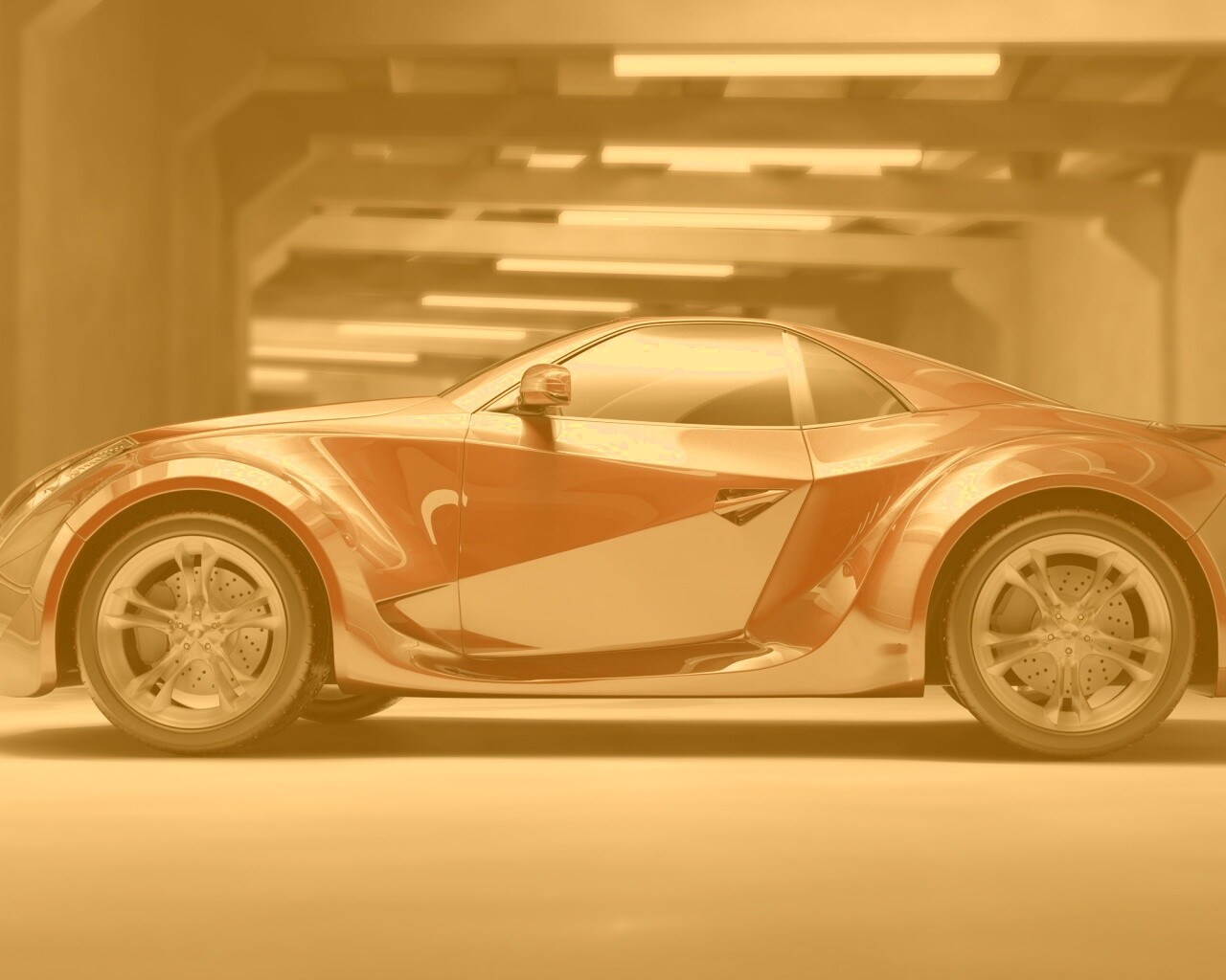 Красный концепт обои