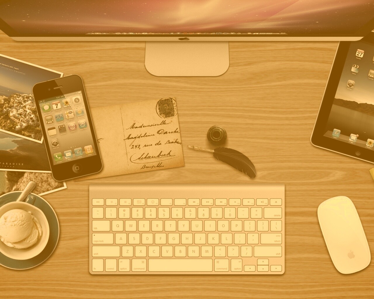 Мечта яблочника обои