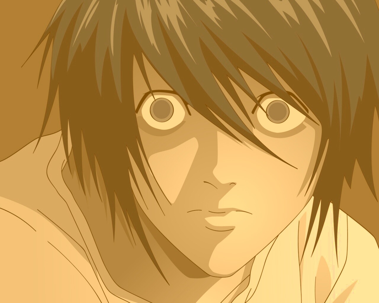 L из Death Note обои