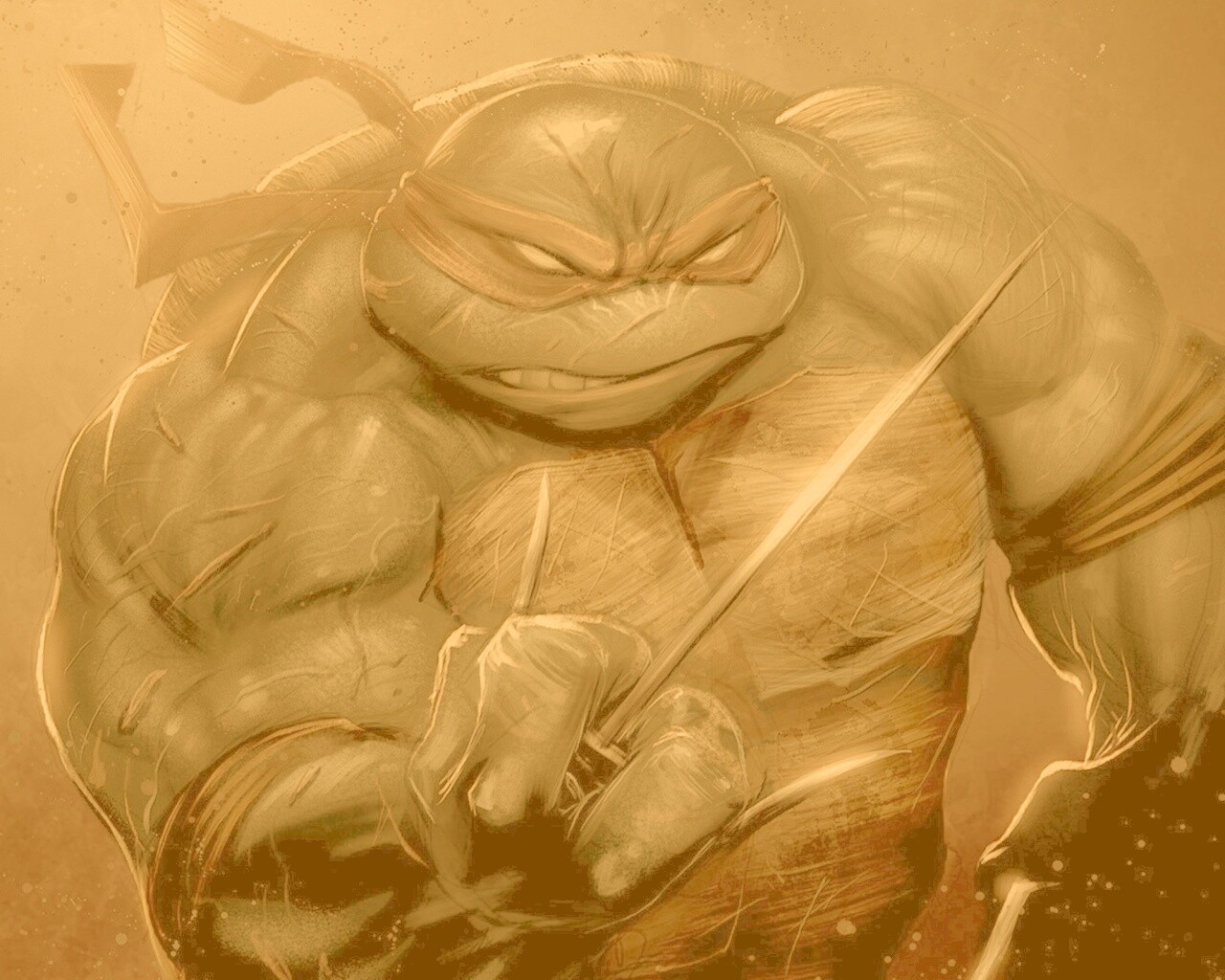 Накаченный Рафаэль обои