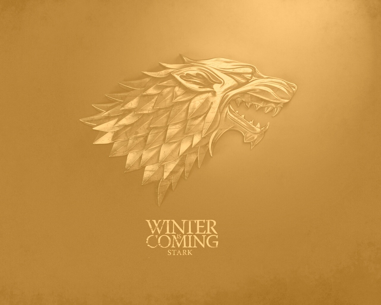 Металлический герб дома Старков обои