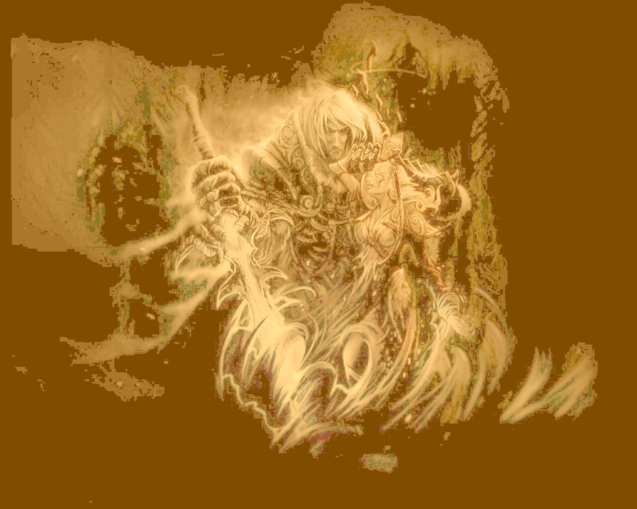 Ледяной клинок обои