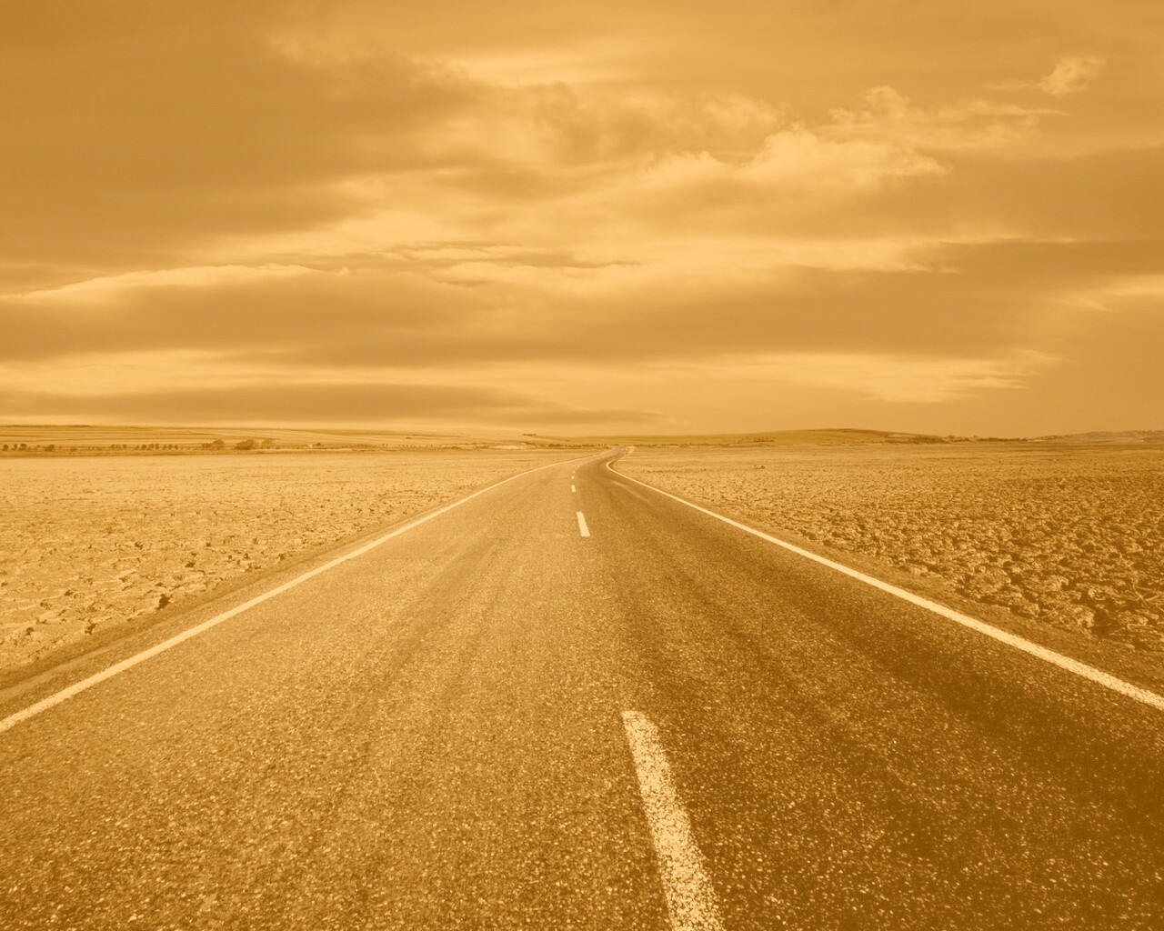 Дорого к горизонту обои