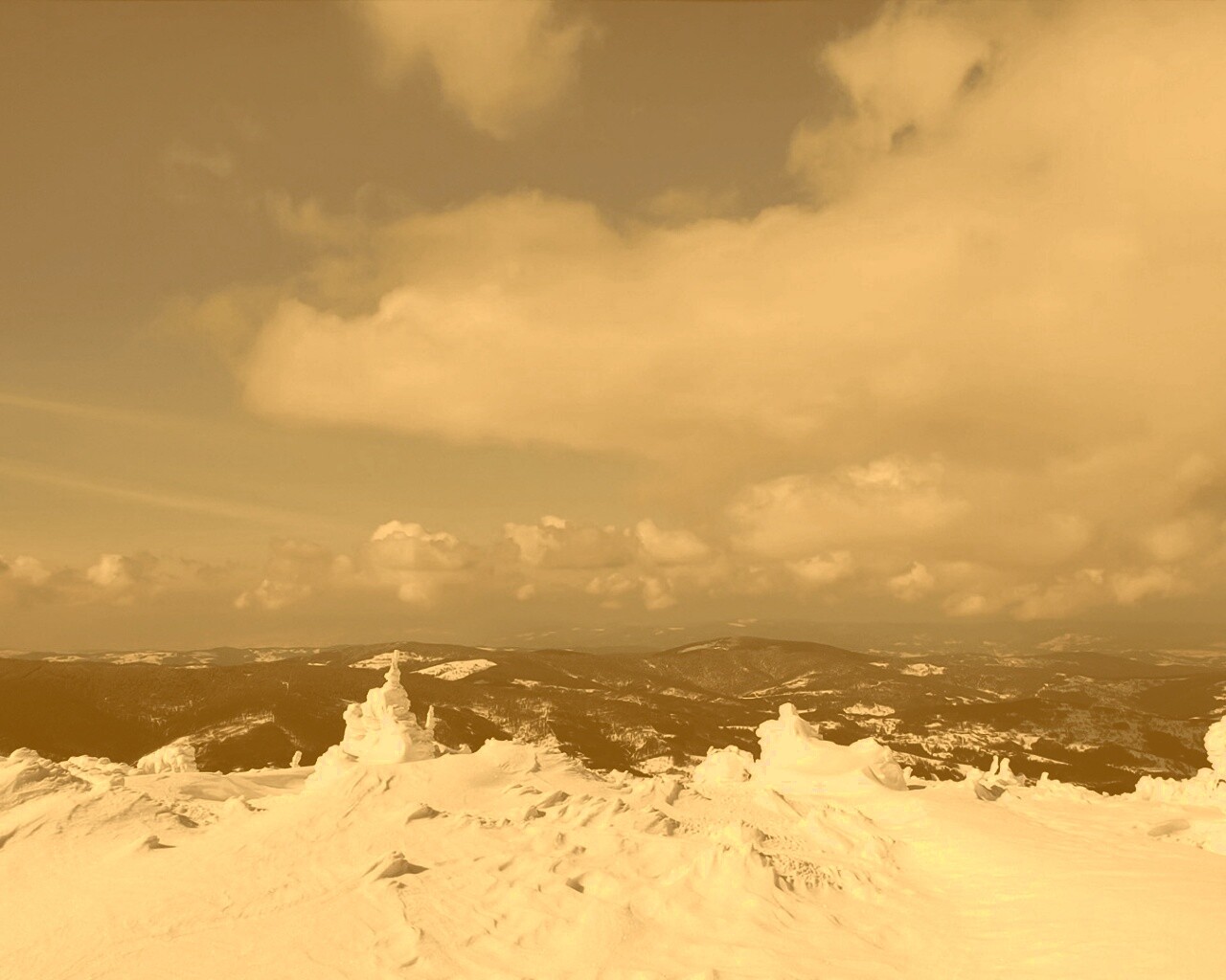 Горная вершина обои