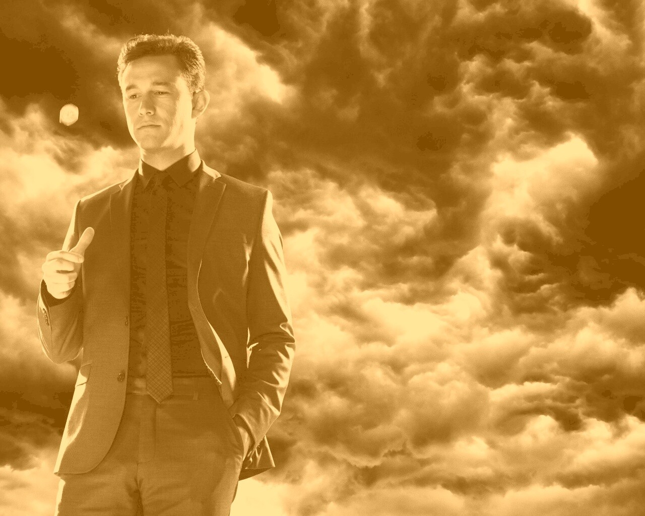 Джозеф Гордон-Левитт в Sin City обои