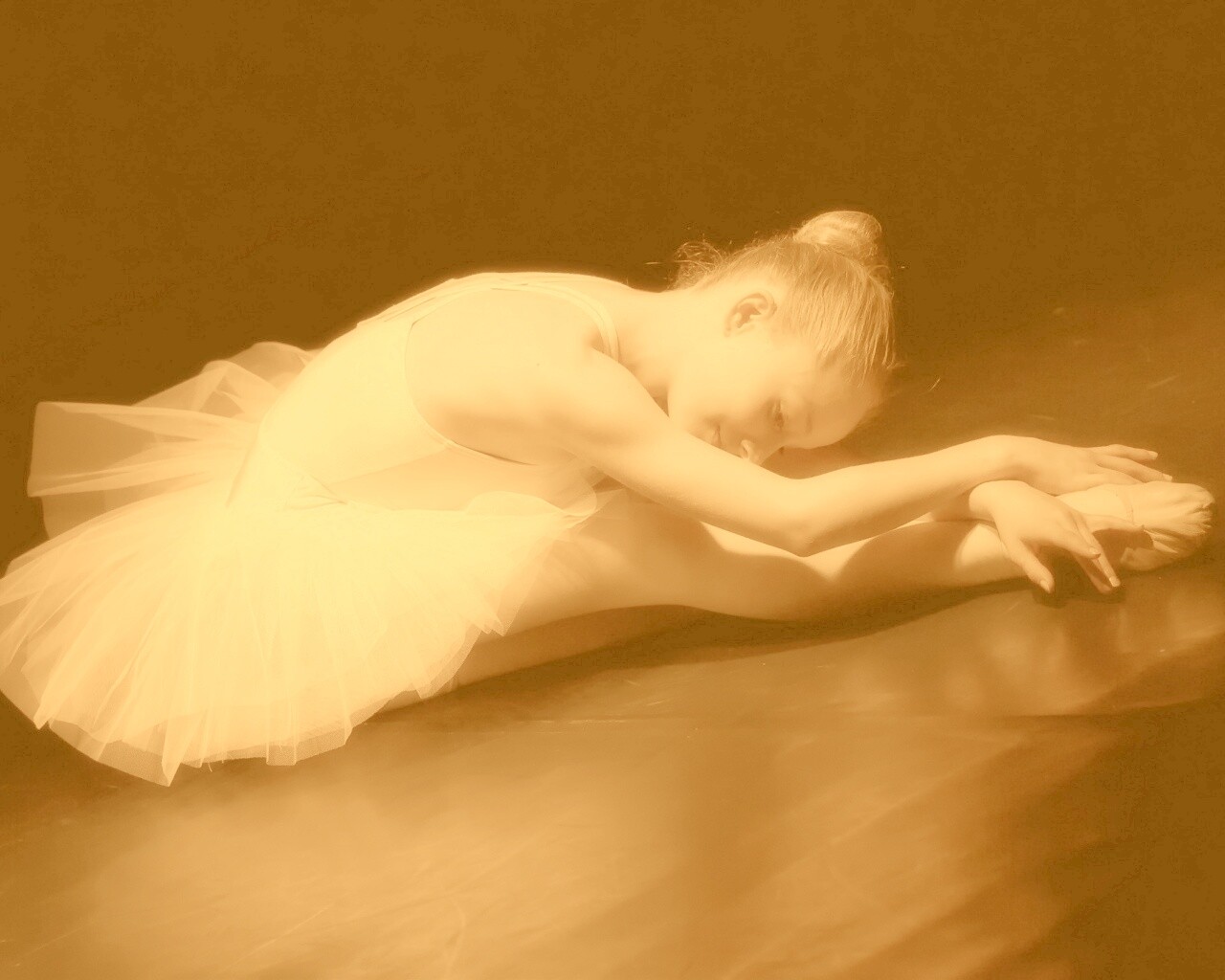 Маленькая балерина обои