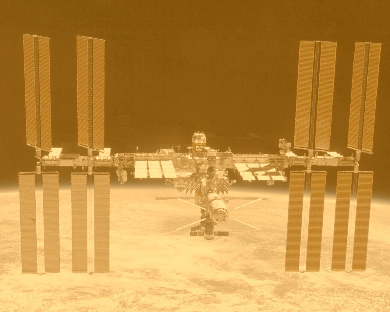 Международная космическая станция обои