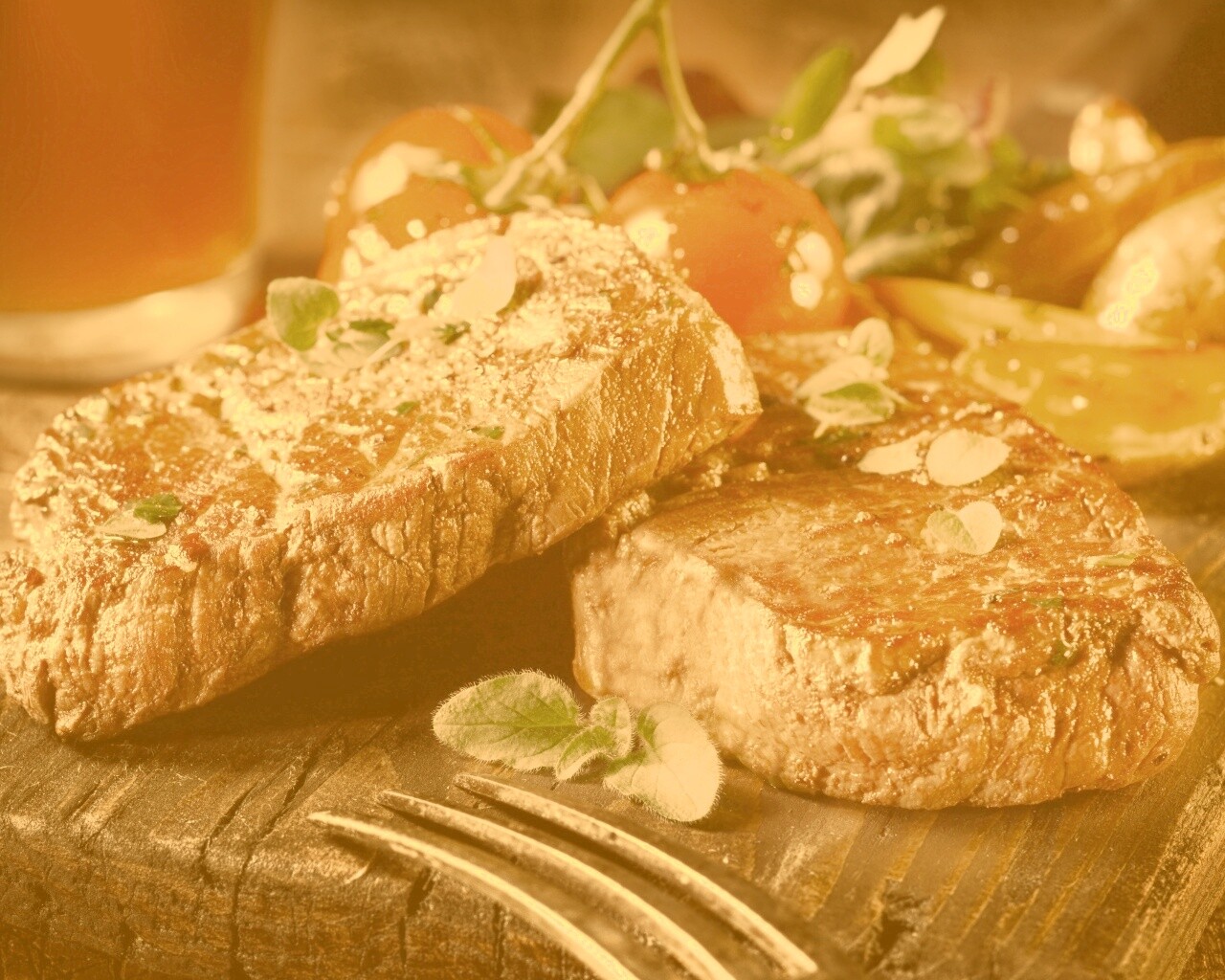 Невероятный стейк обои