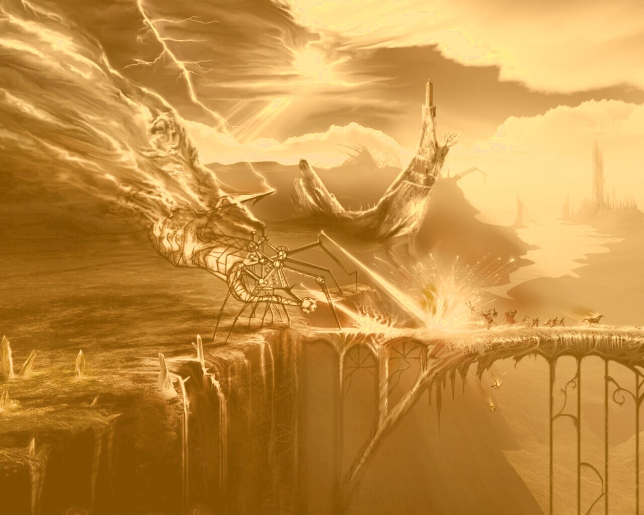 Погоня обои