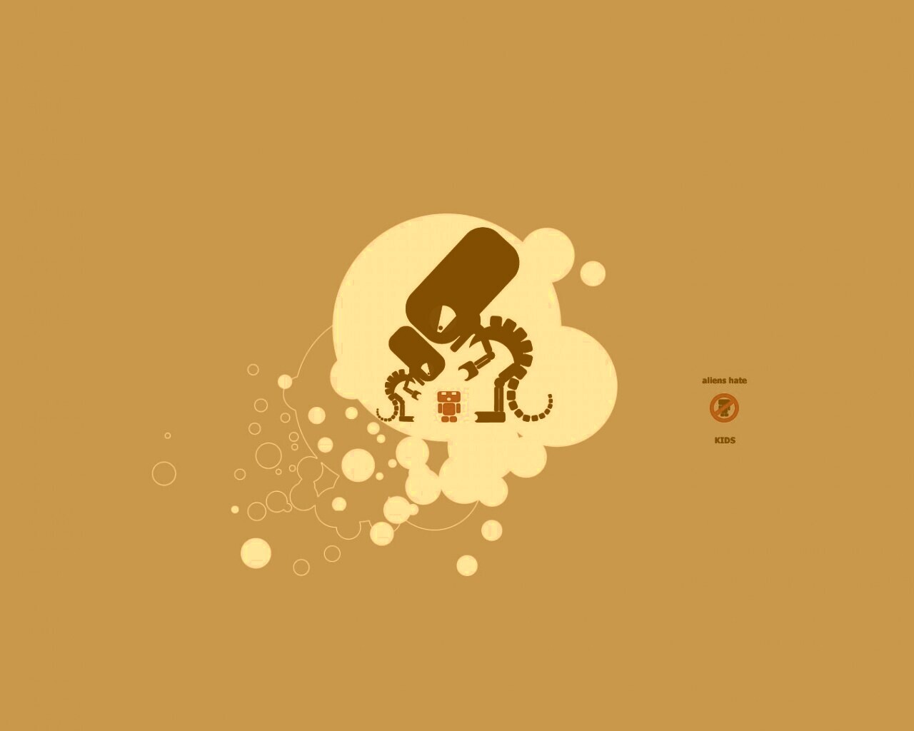 Чужие не любят детей обои