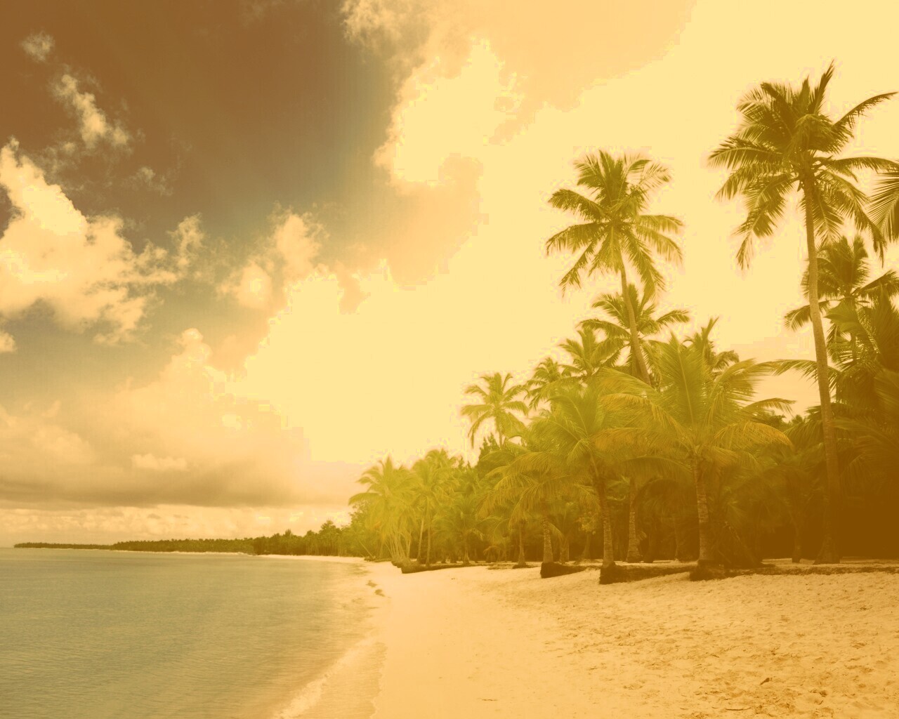 Тропическое побережье обои