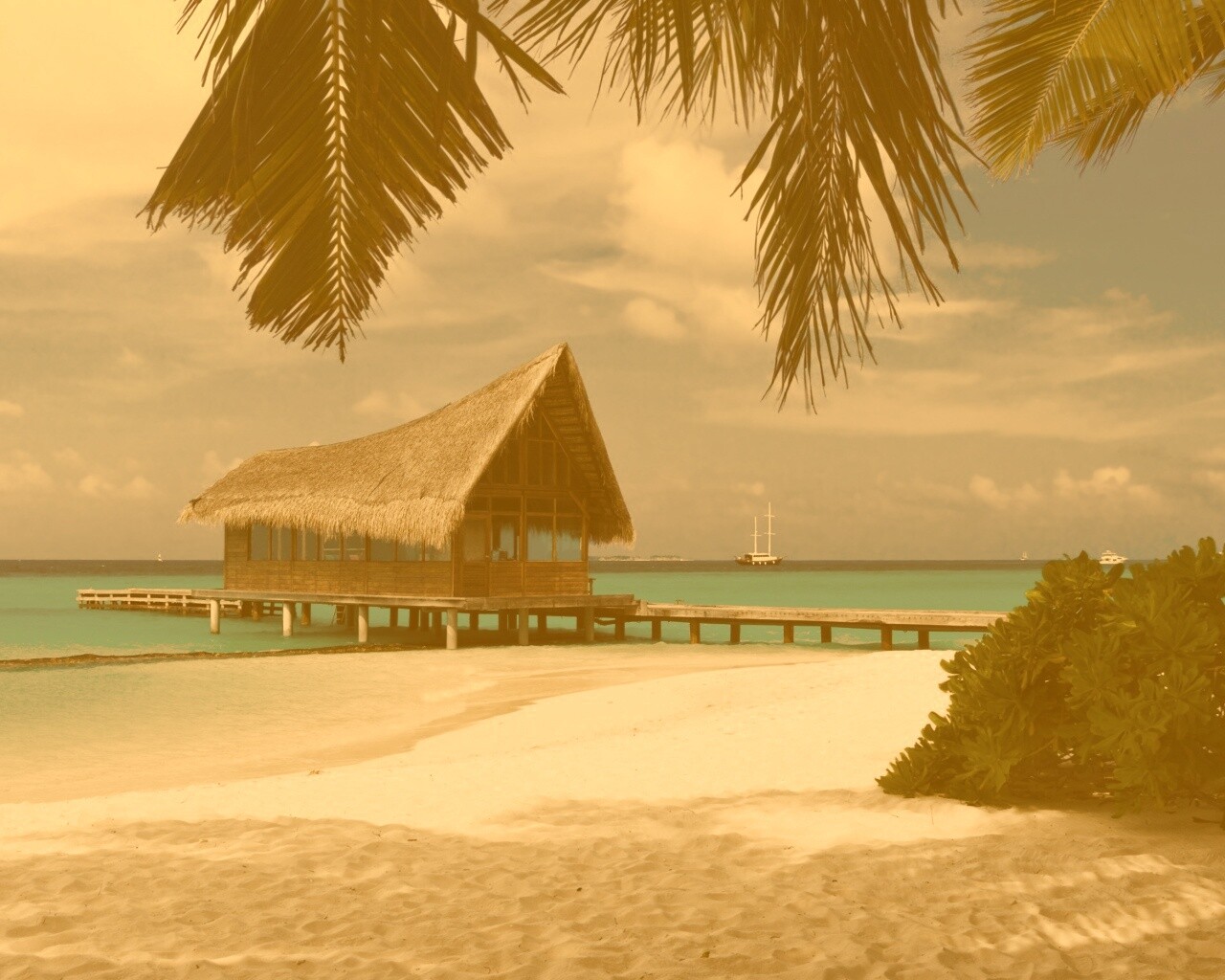 Бунгало обои