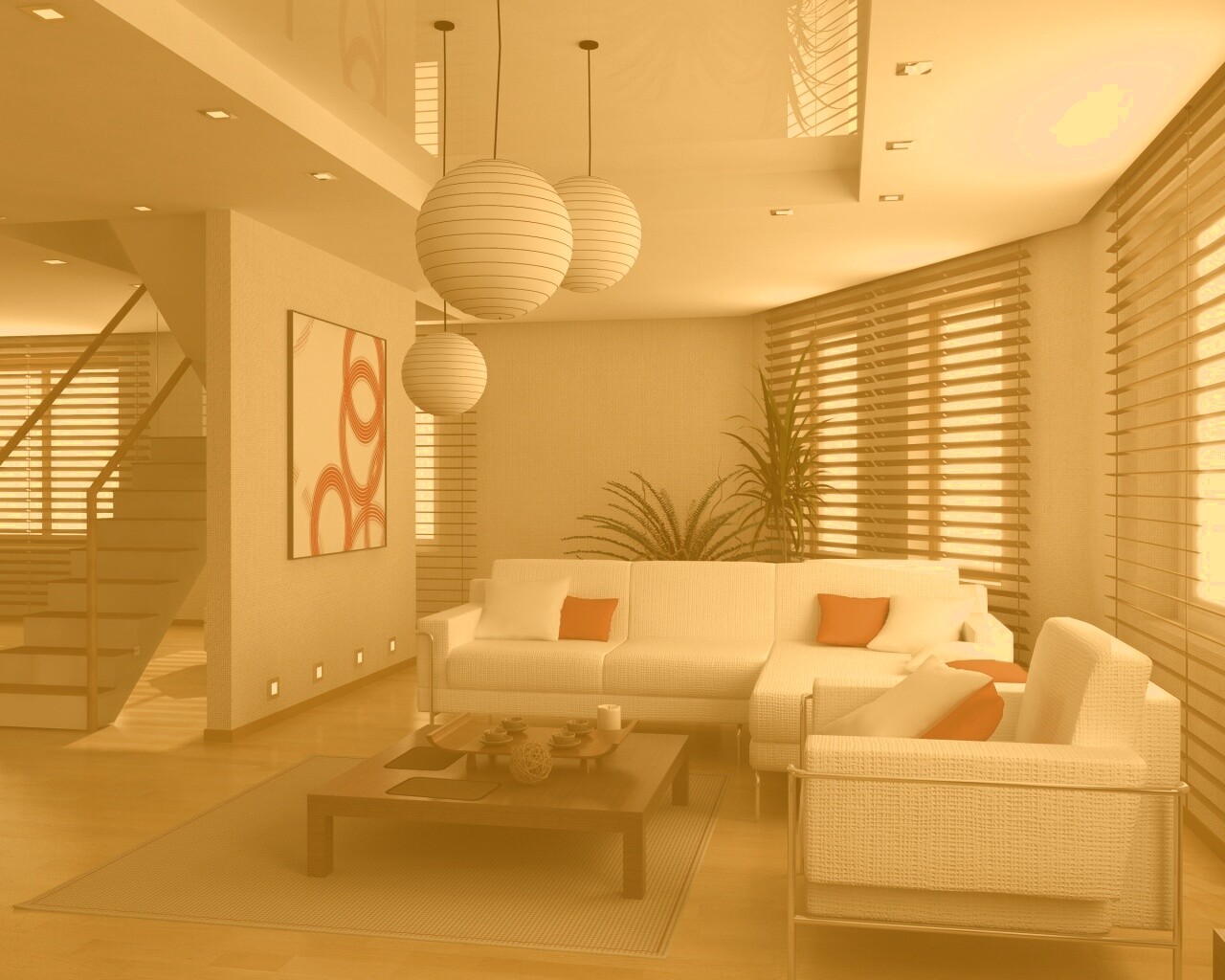 Китайская гостинная обои