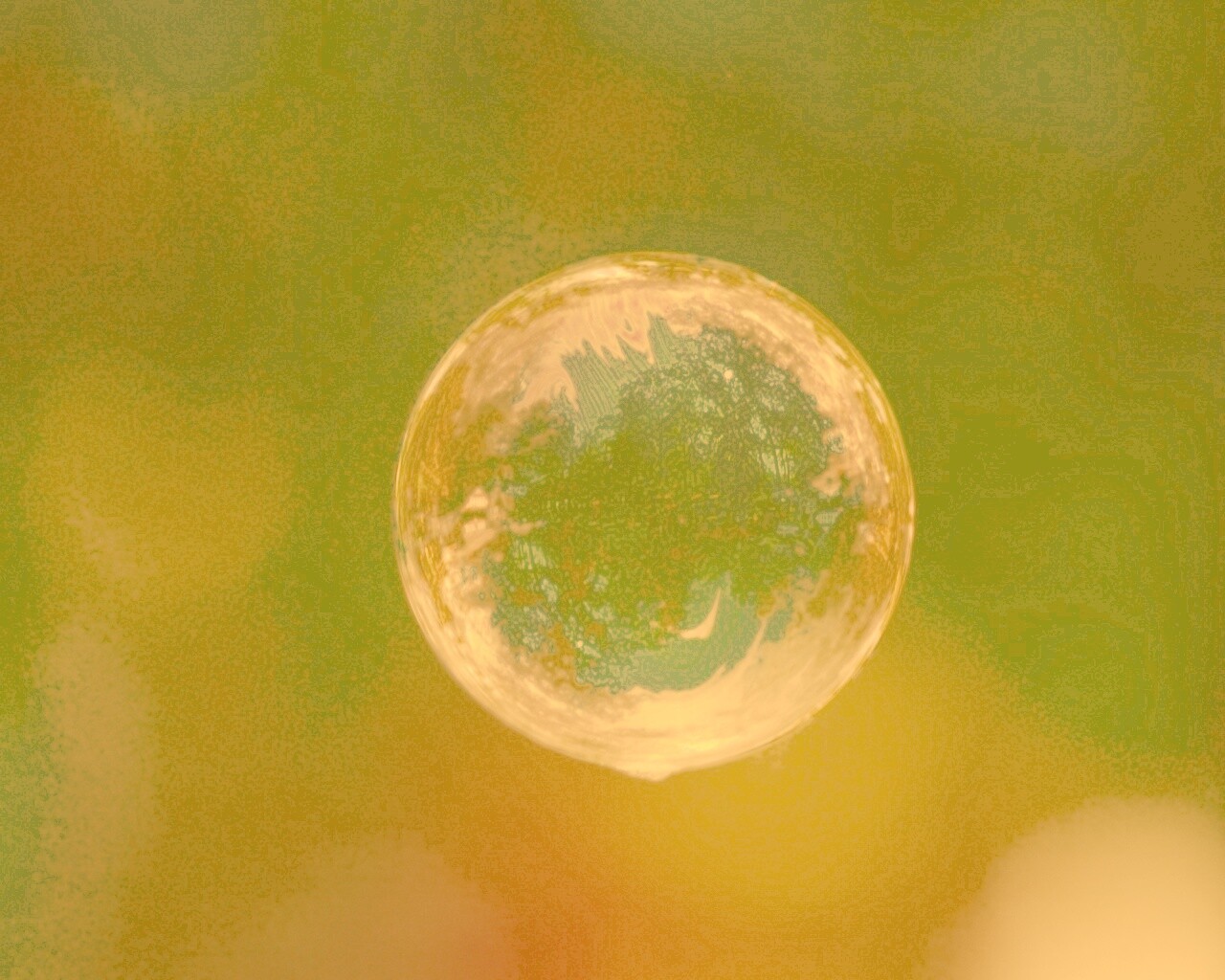 Мыльный пузырь обои