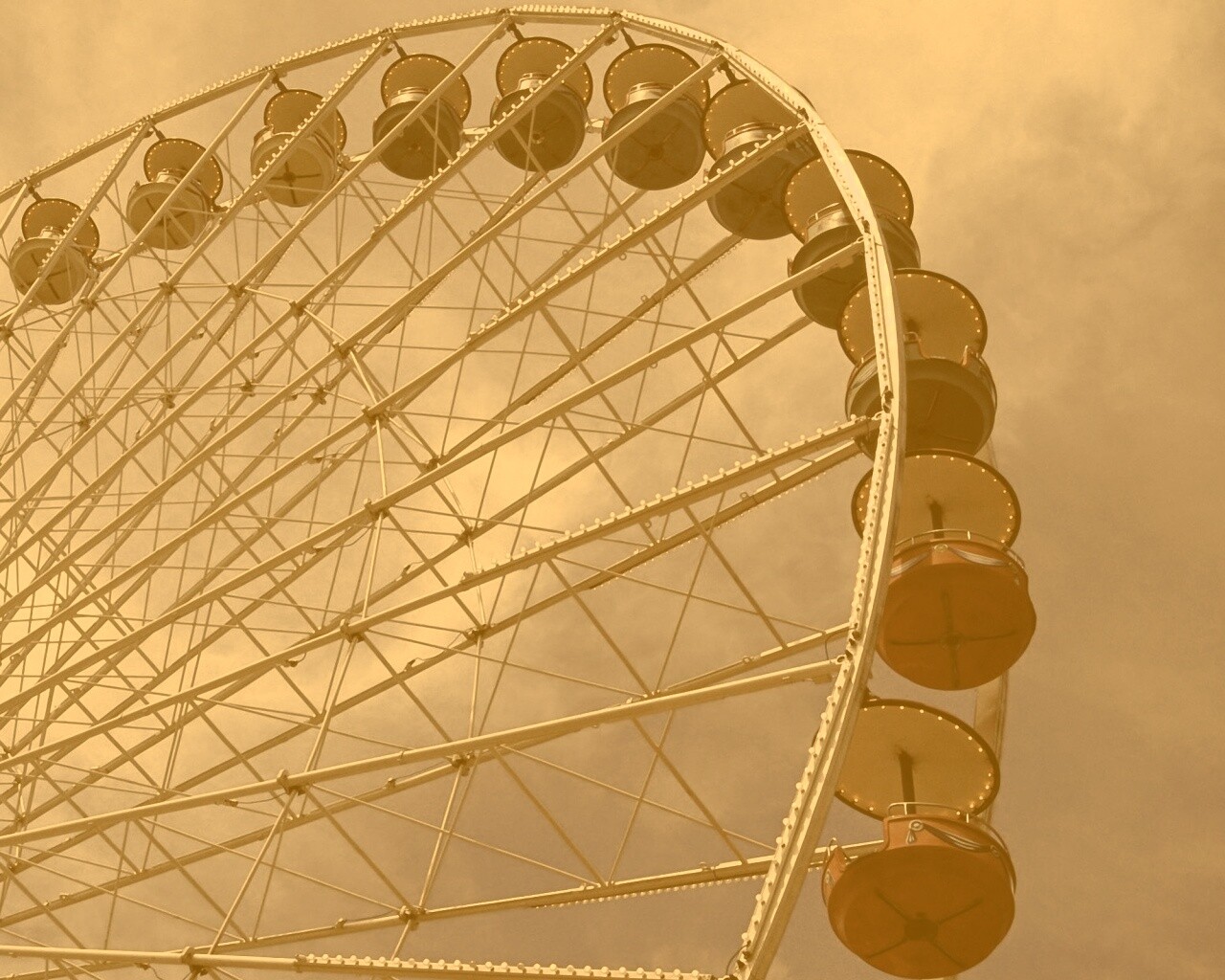 Колесо обозрения обои
