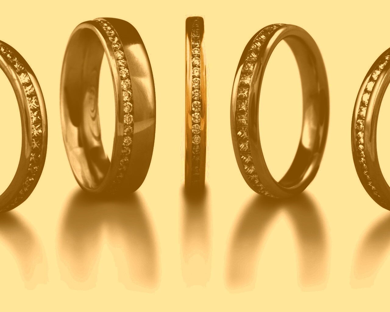 Кольца обои