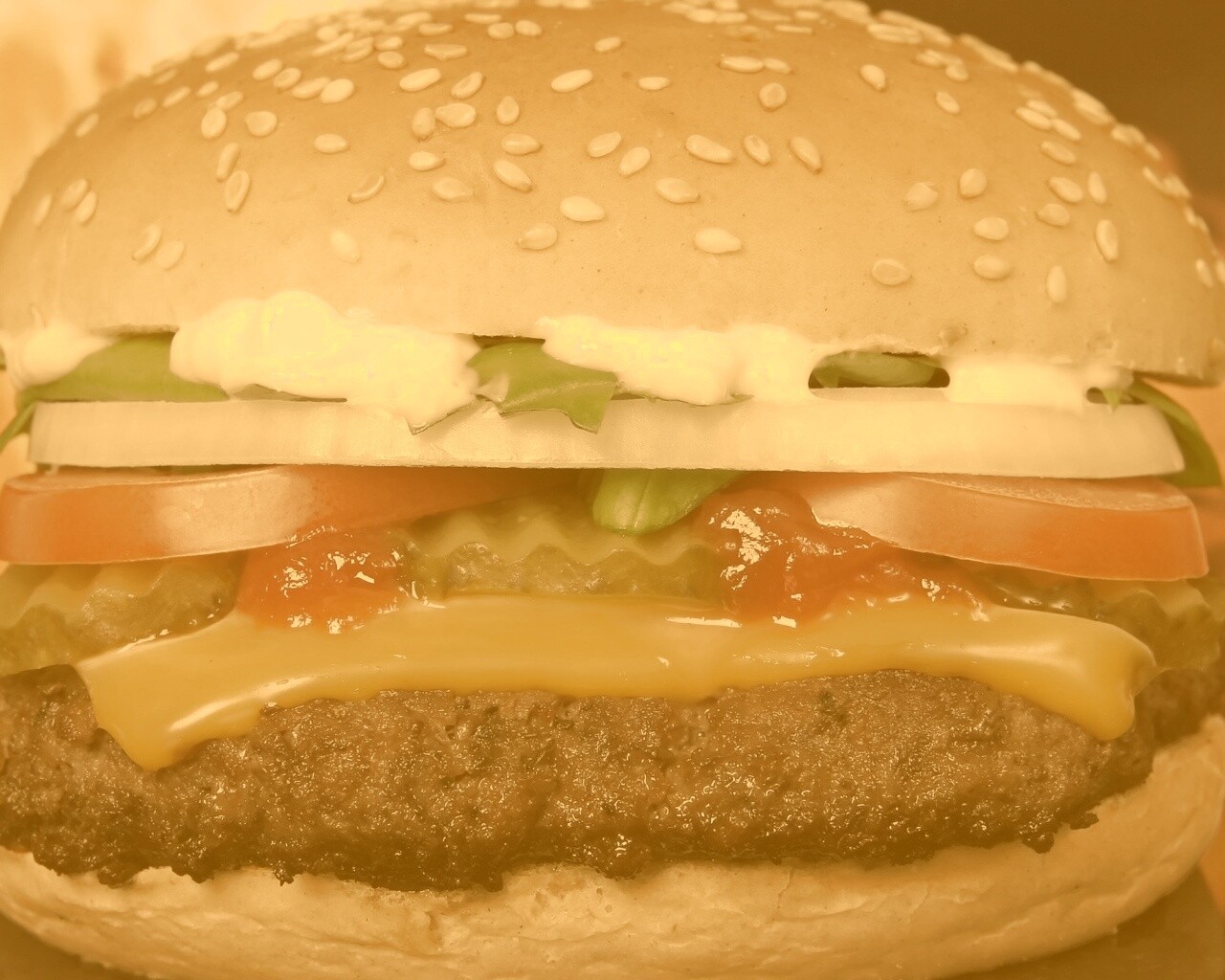 Чизбургер обои