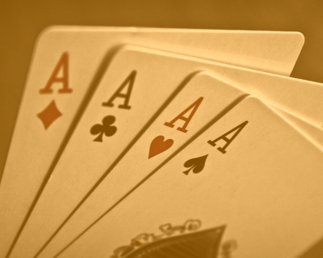 Четыре туза обои