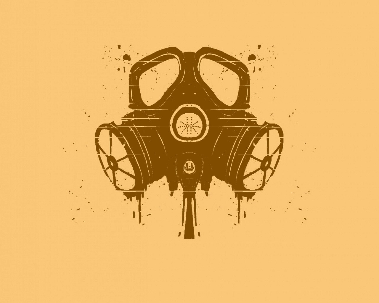 Противогаз обои