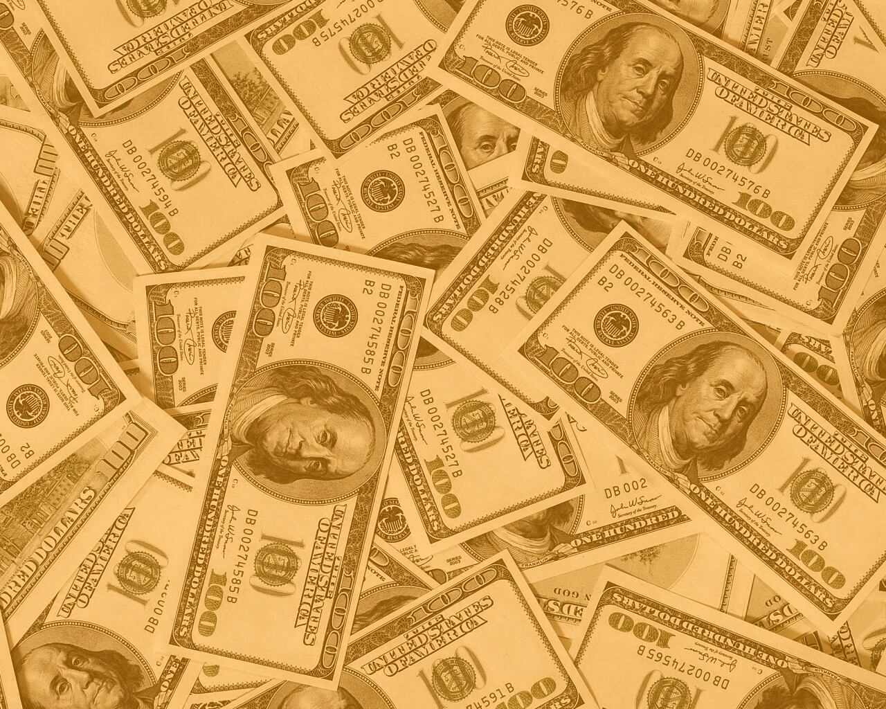Доллары обои