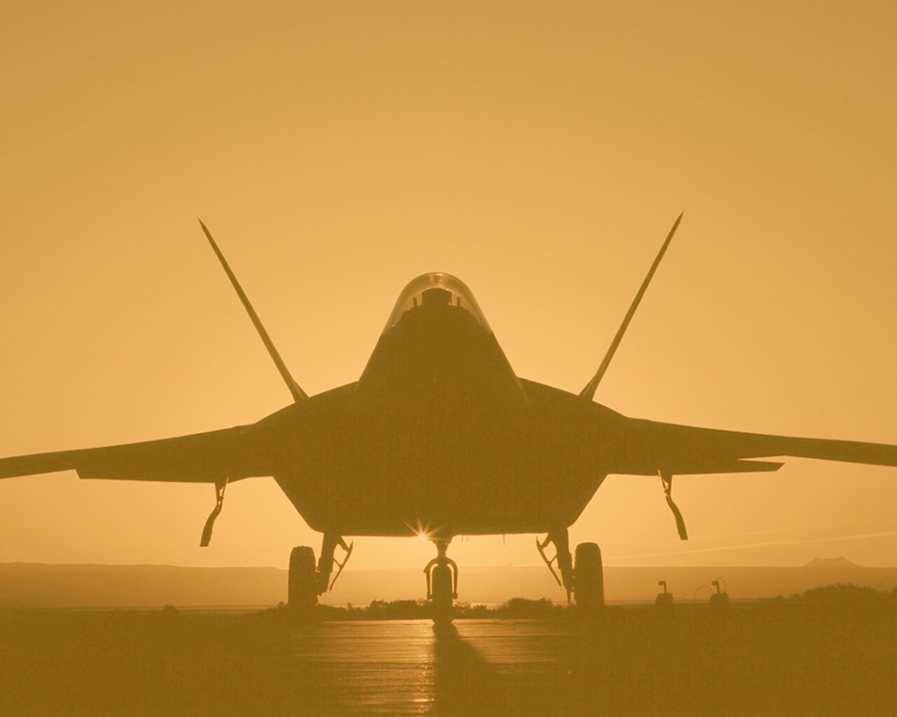 Истребитель F22 обои