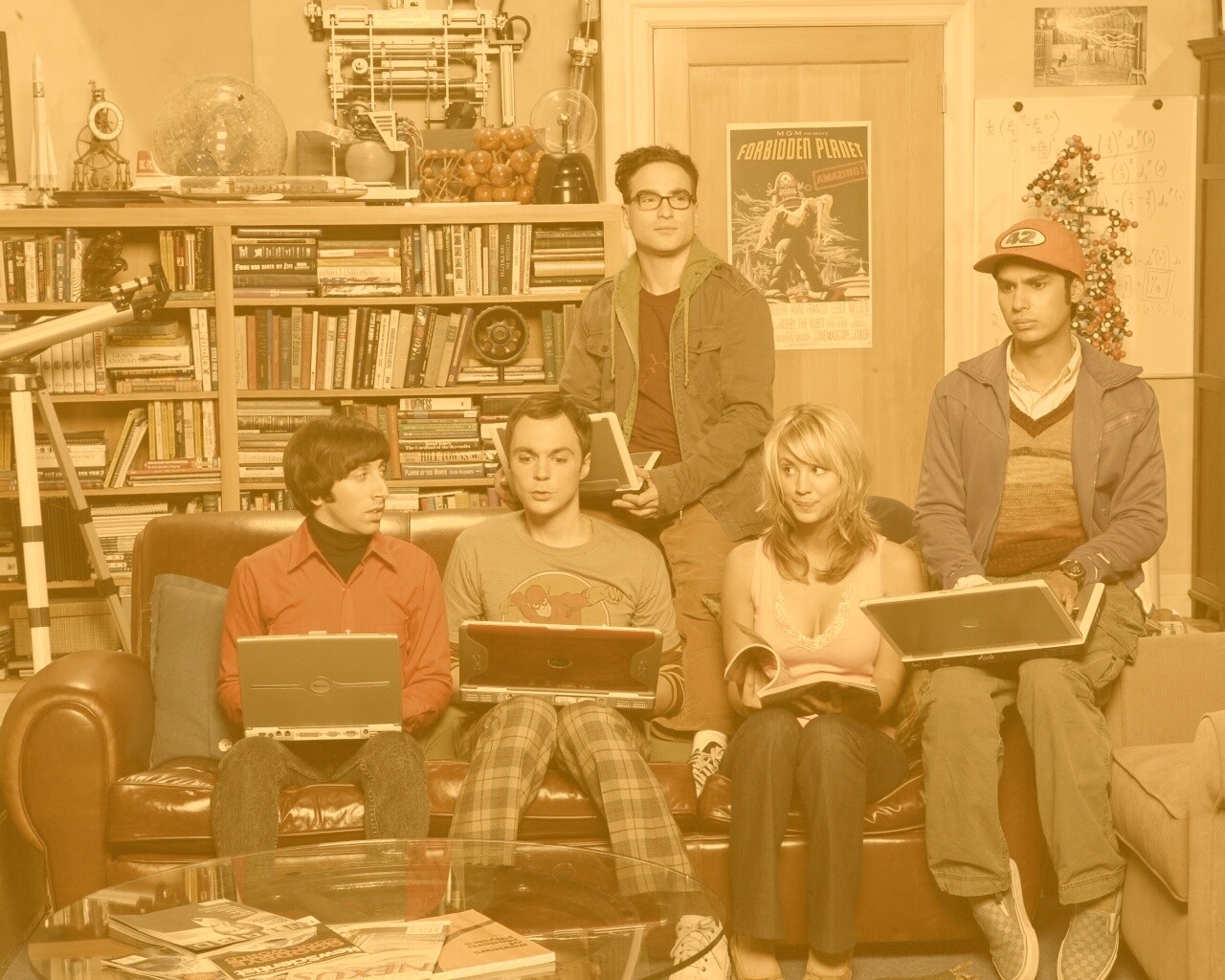 Теория большого взрыва обои