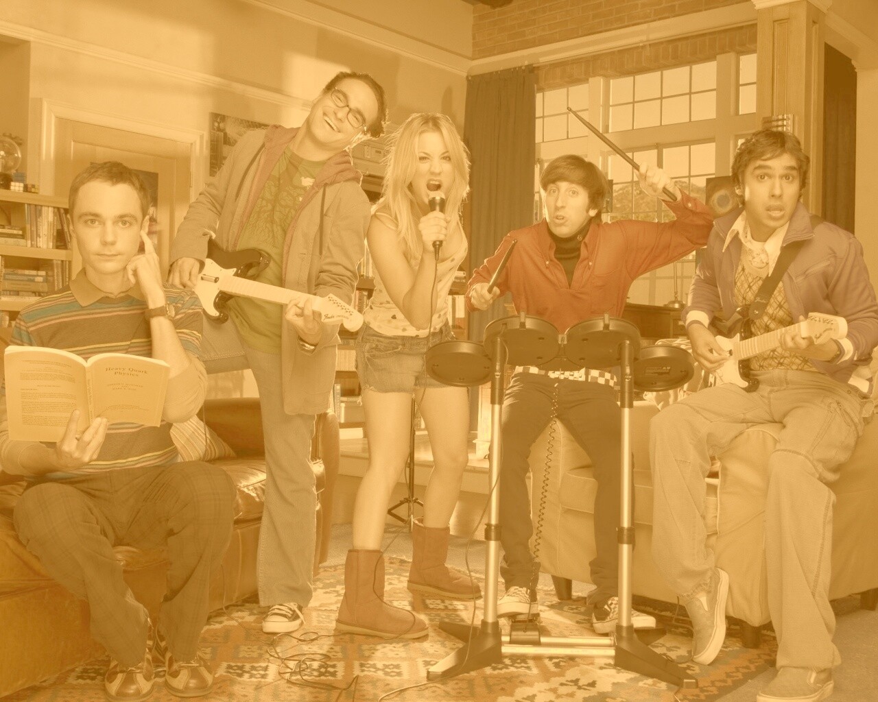 Теория большого взрыва обои