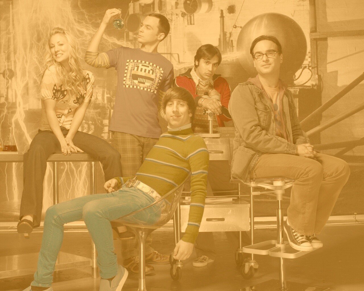 Теория большого взрыва обои