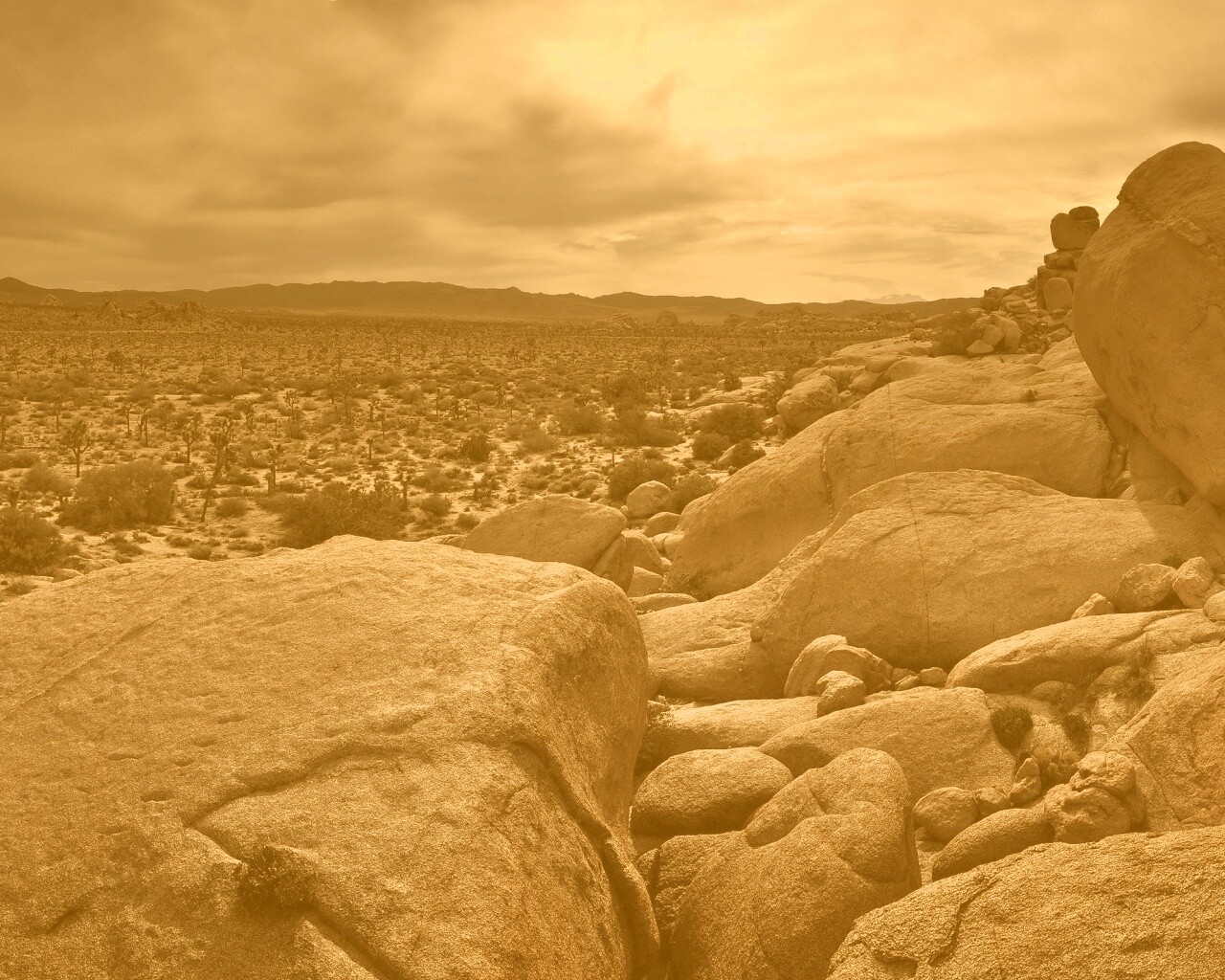 Пустыня Мохаве обои