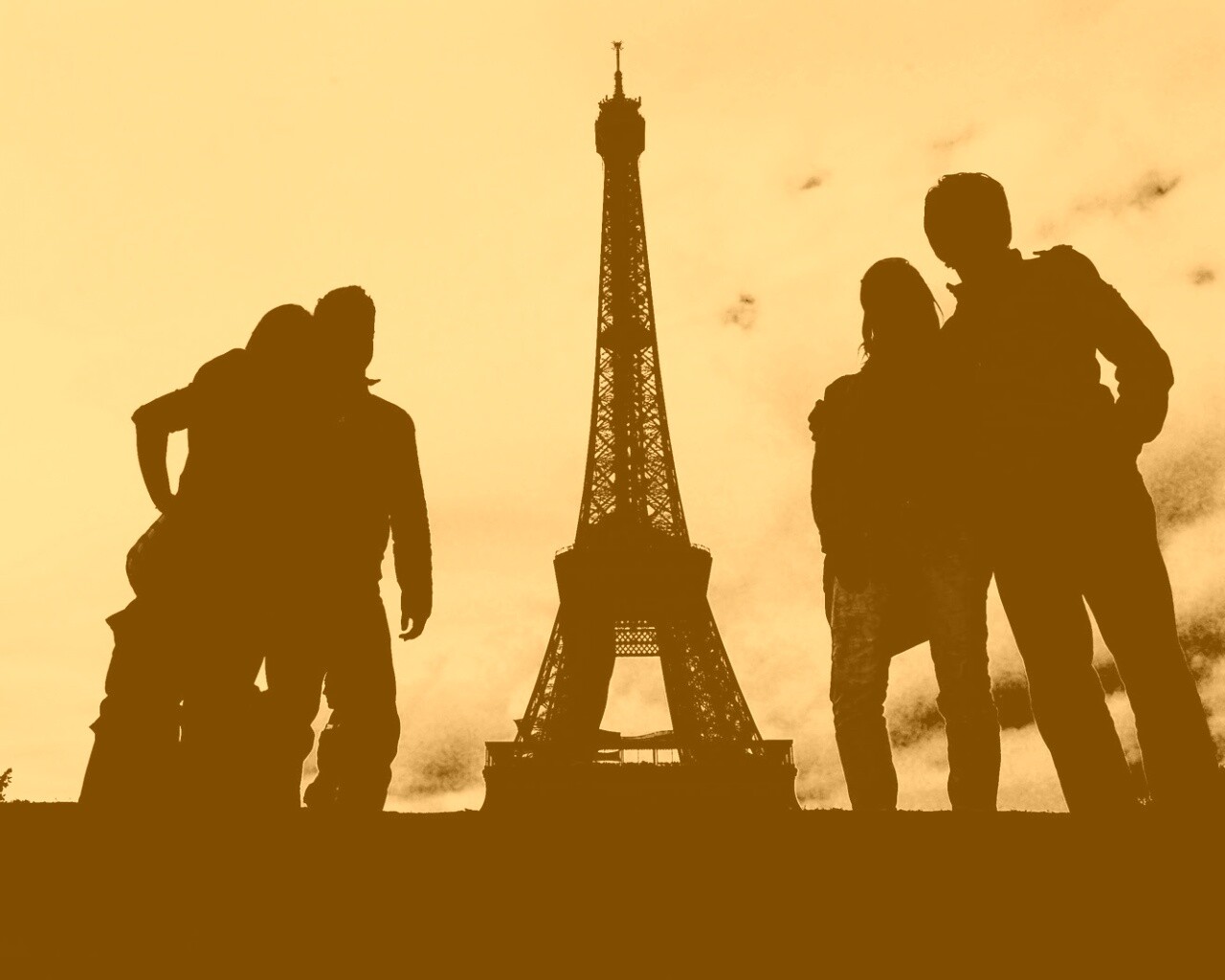 Париж обои