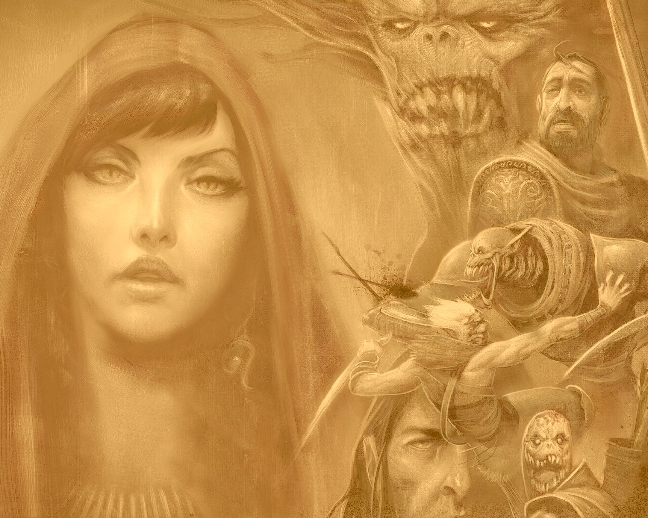 Морриган обои