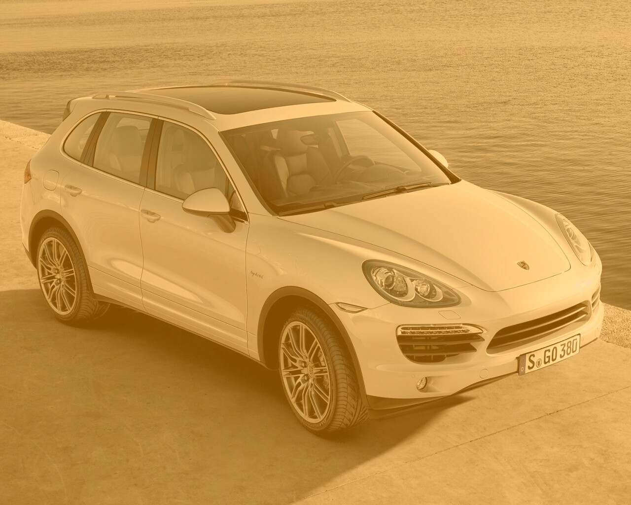 Porsche cayenne обои