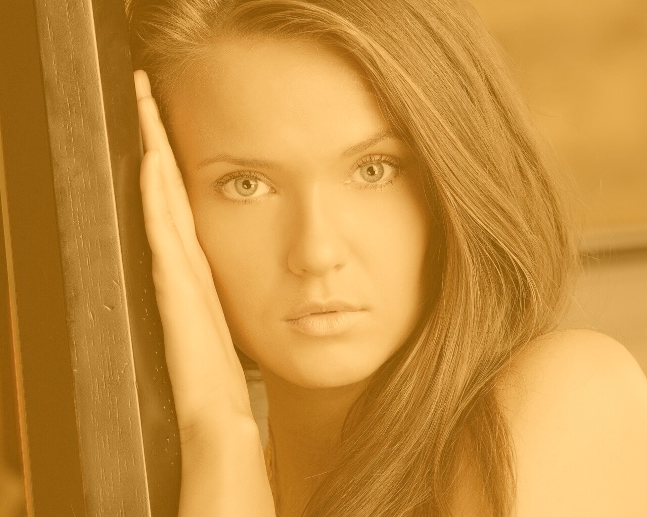 Выразительное лицо обои