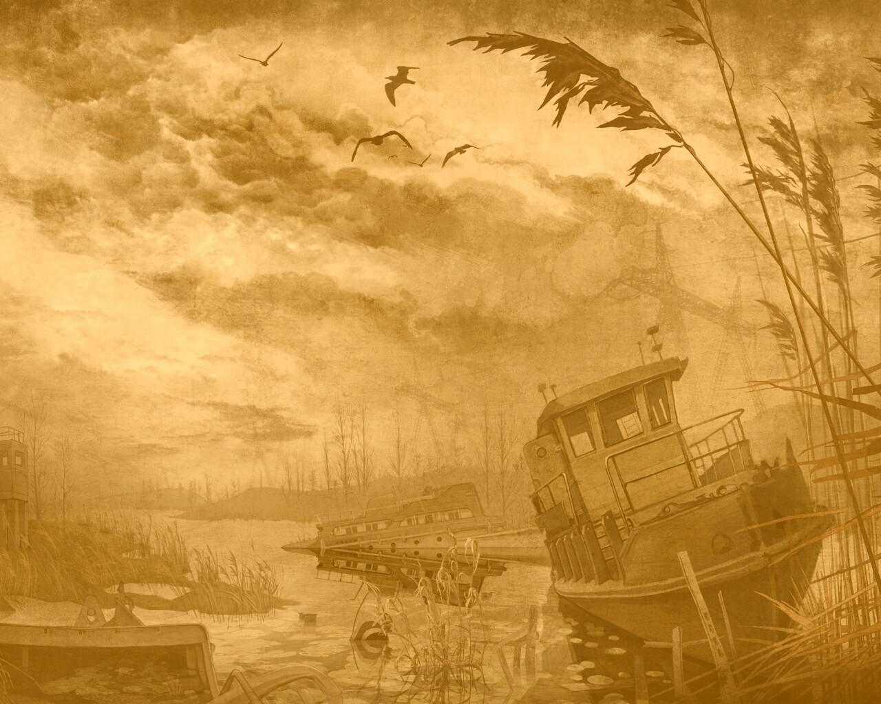 Вселенная сталкера обои