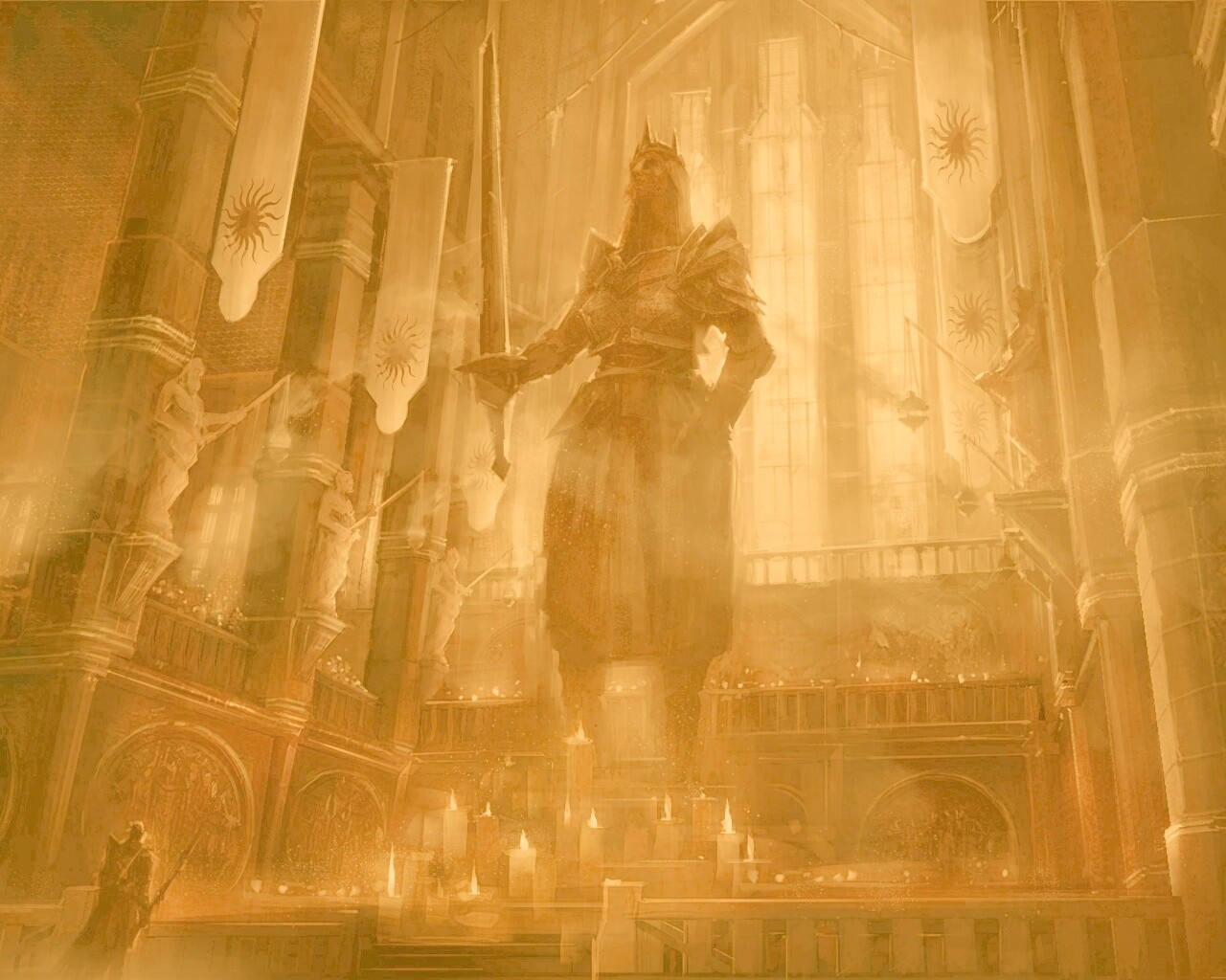Алтарь из Dragon Age обои