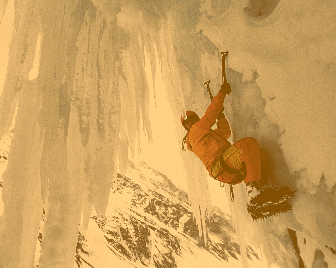 Альпинист обои