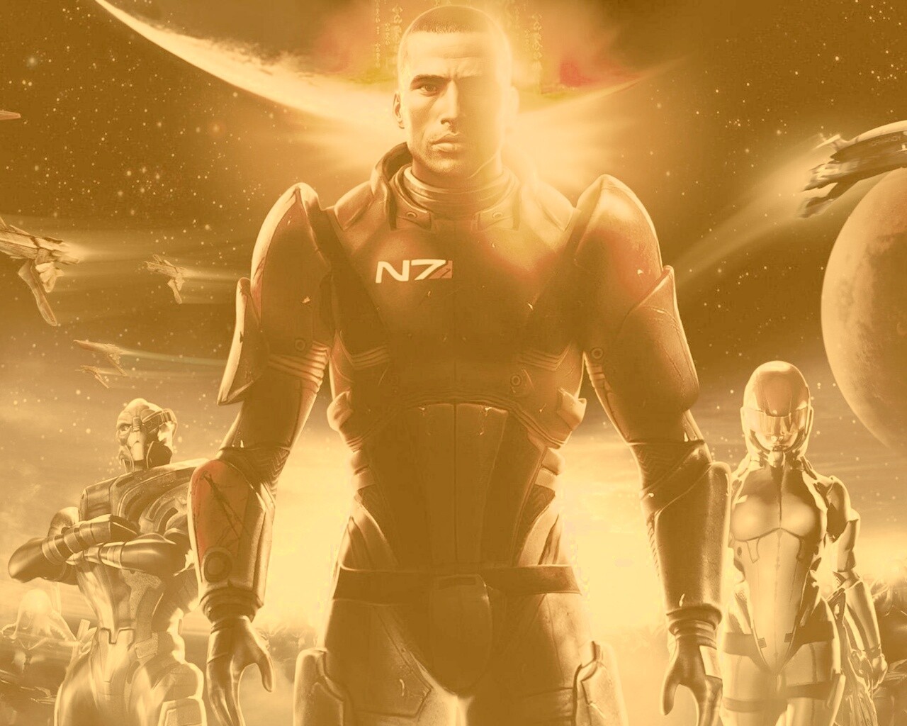 Mass Effect 1 обои