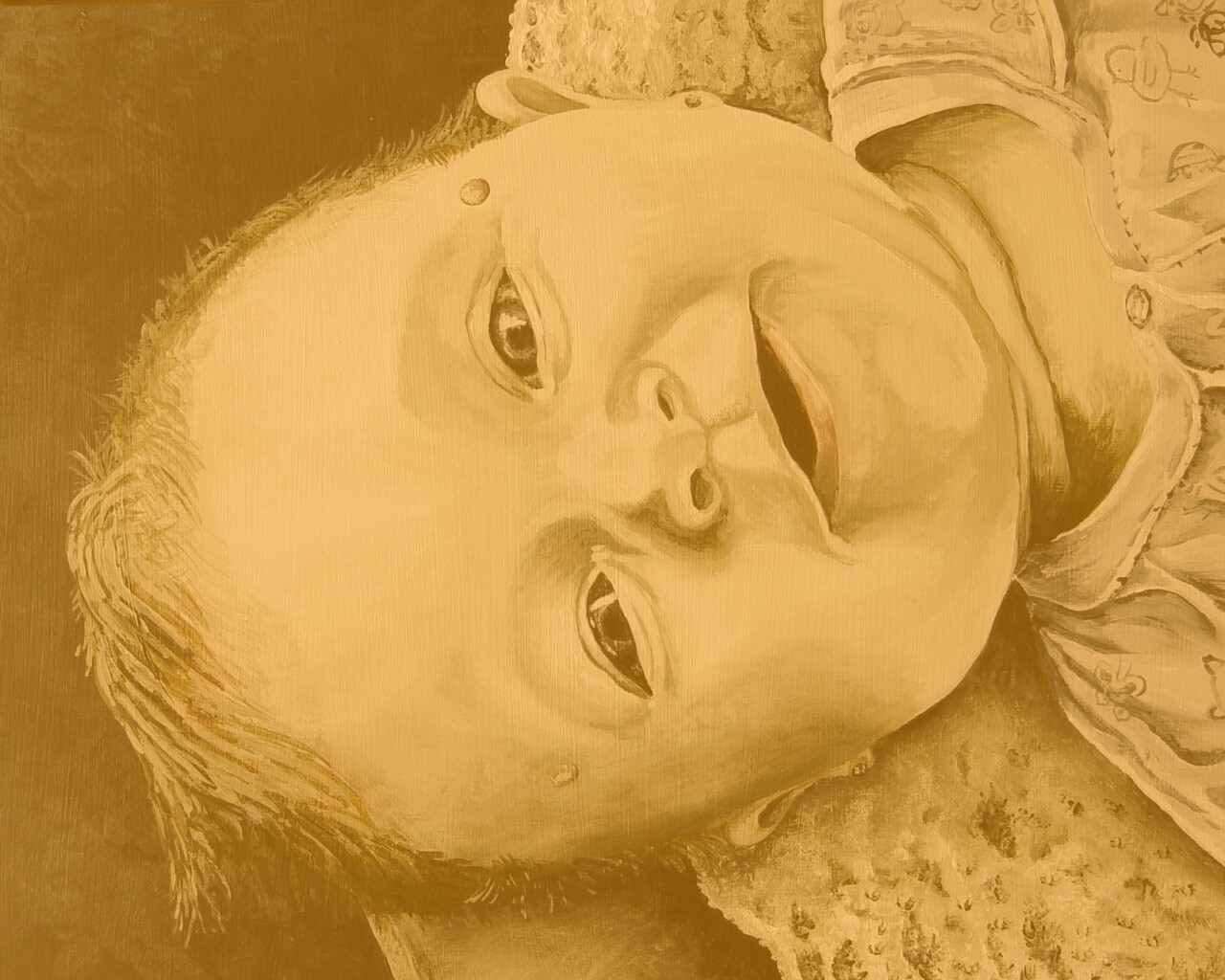 Портрет ребёнка обои