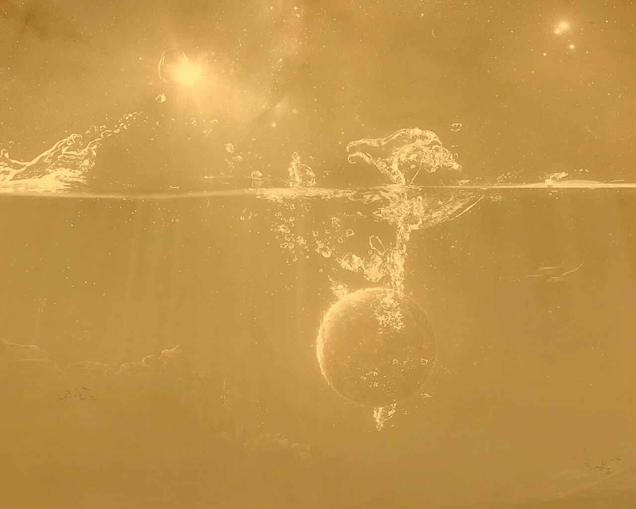 Падение земли обои