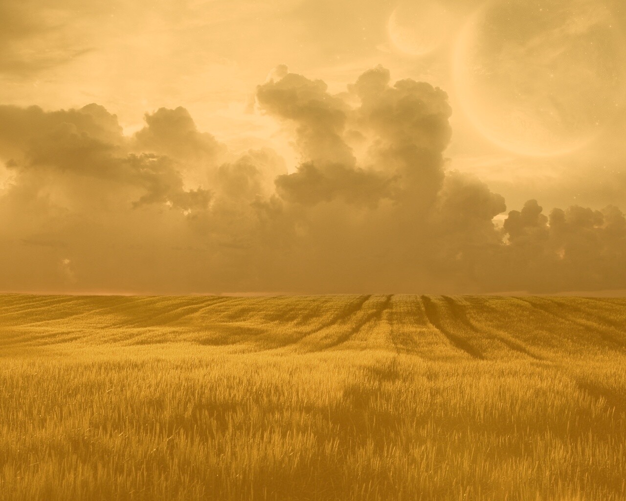 Две планеты обои