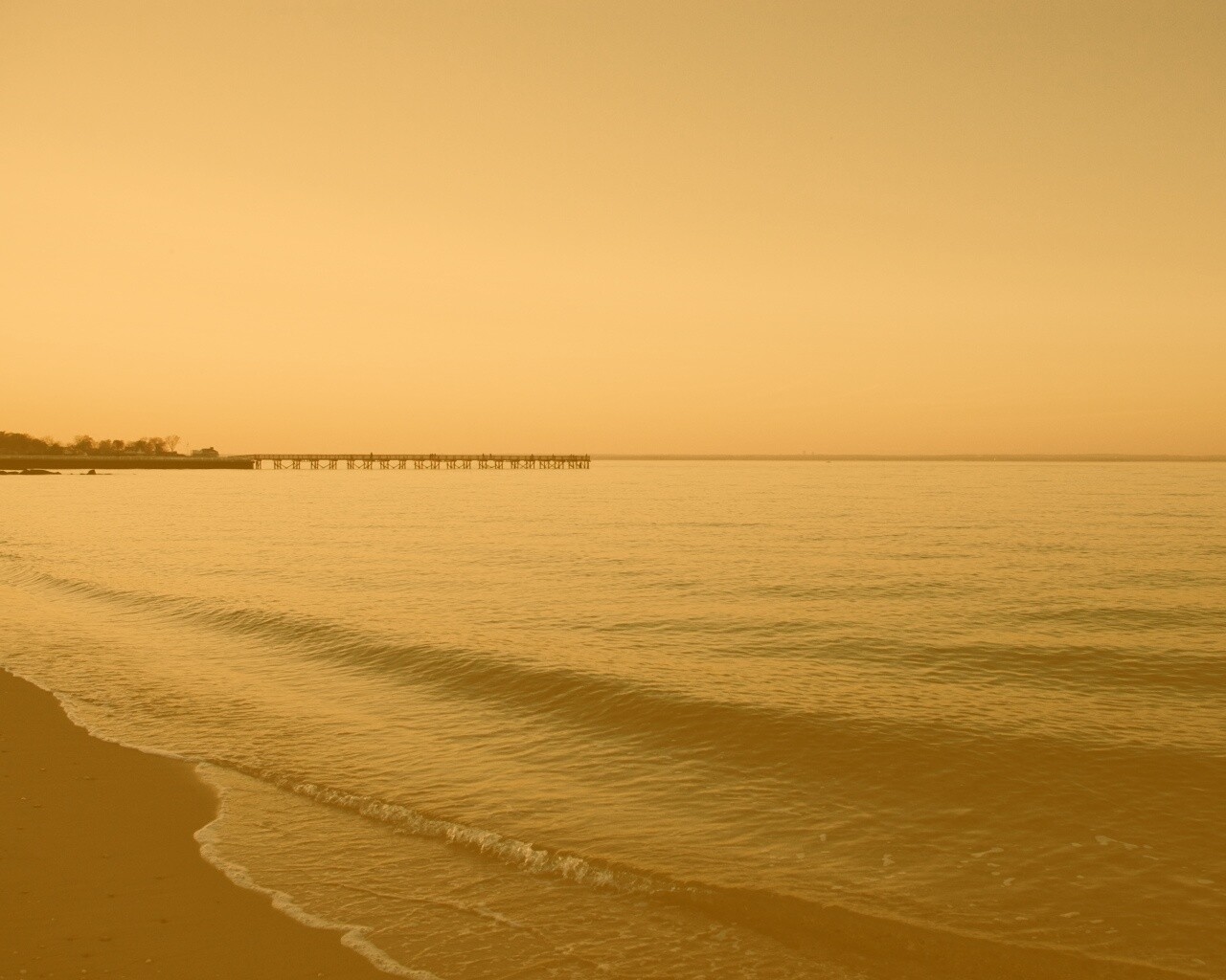 Причал обои