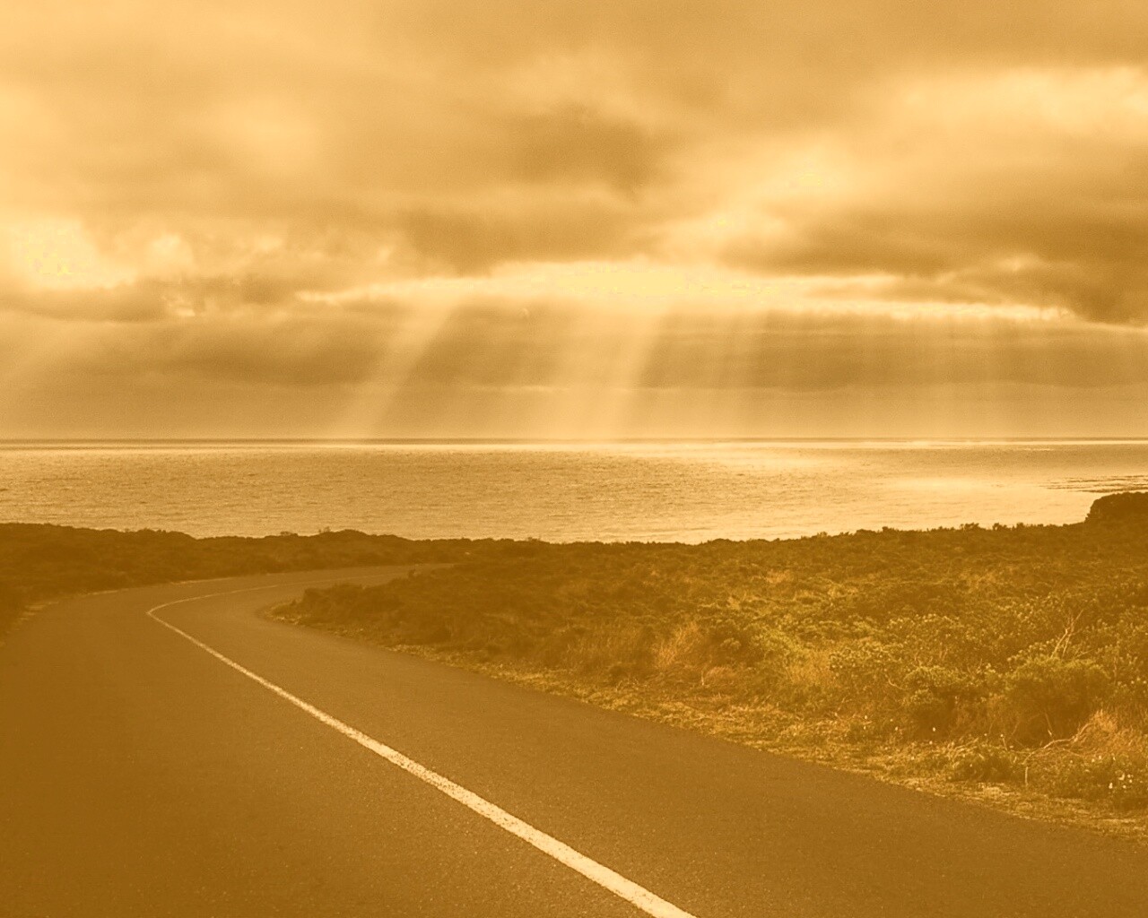 Дорога обои