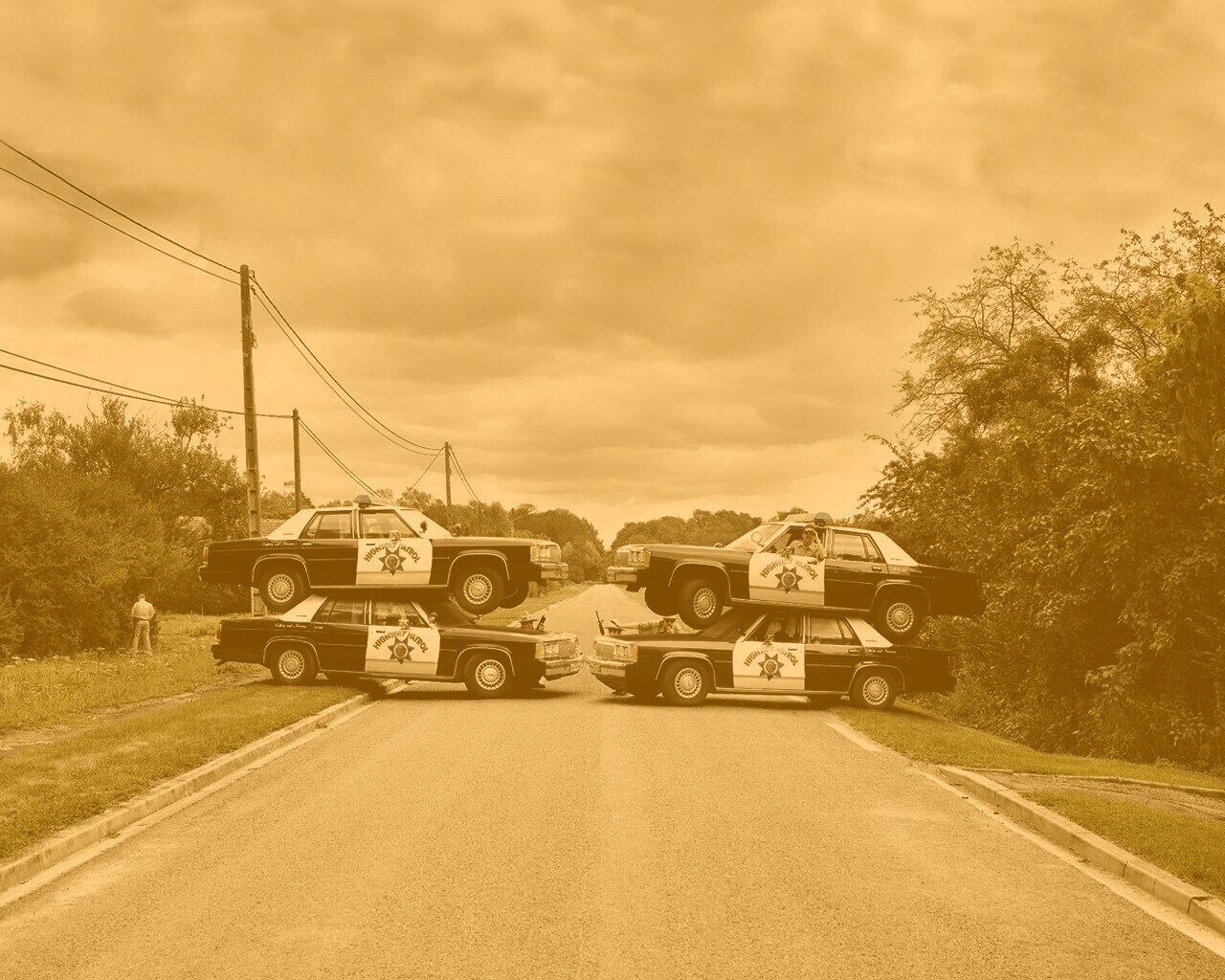 Шеф сказал двойное заграждение обои