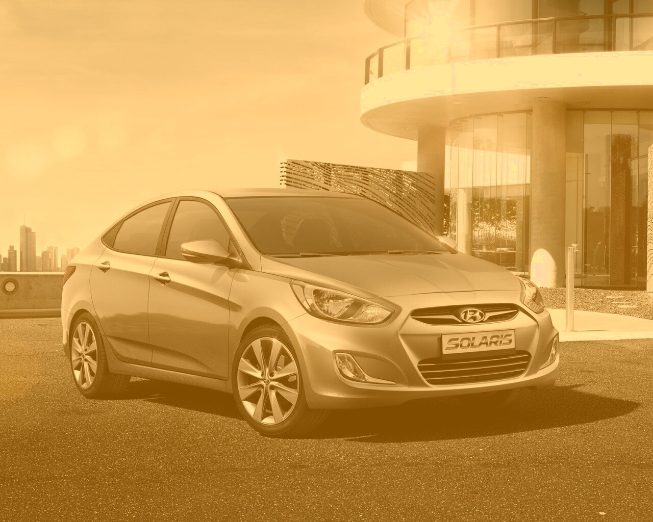 Фото Хендай Солярис обои