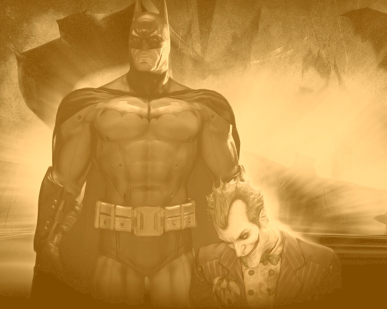 Бэтман и Джокер обои