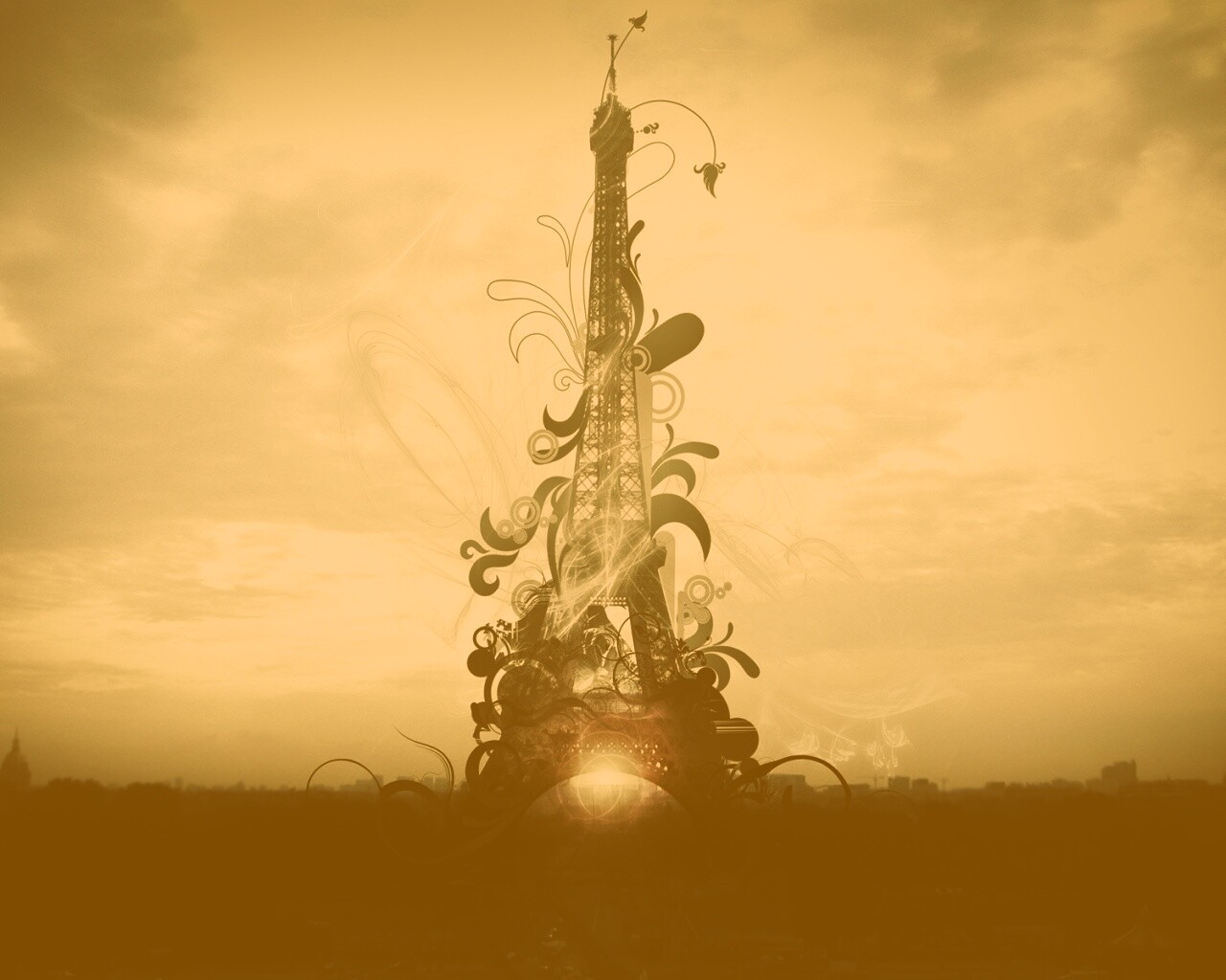 Эйфелева башня обои