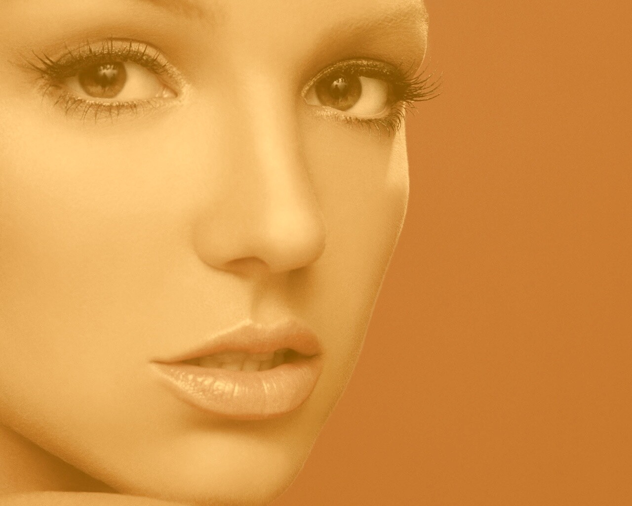 Лицо Бритни обои