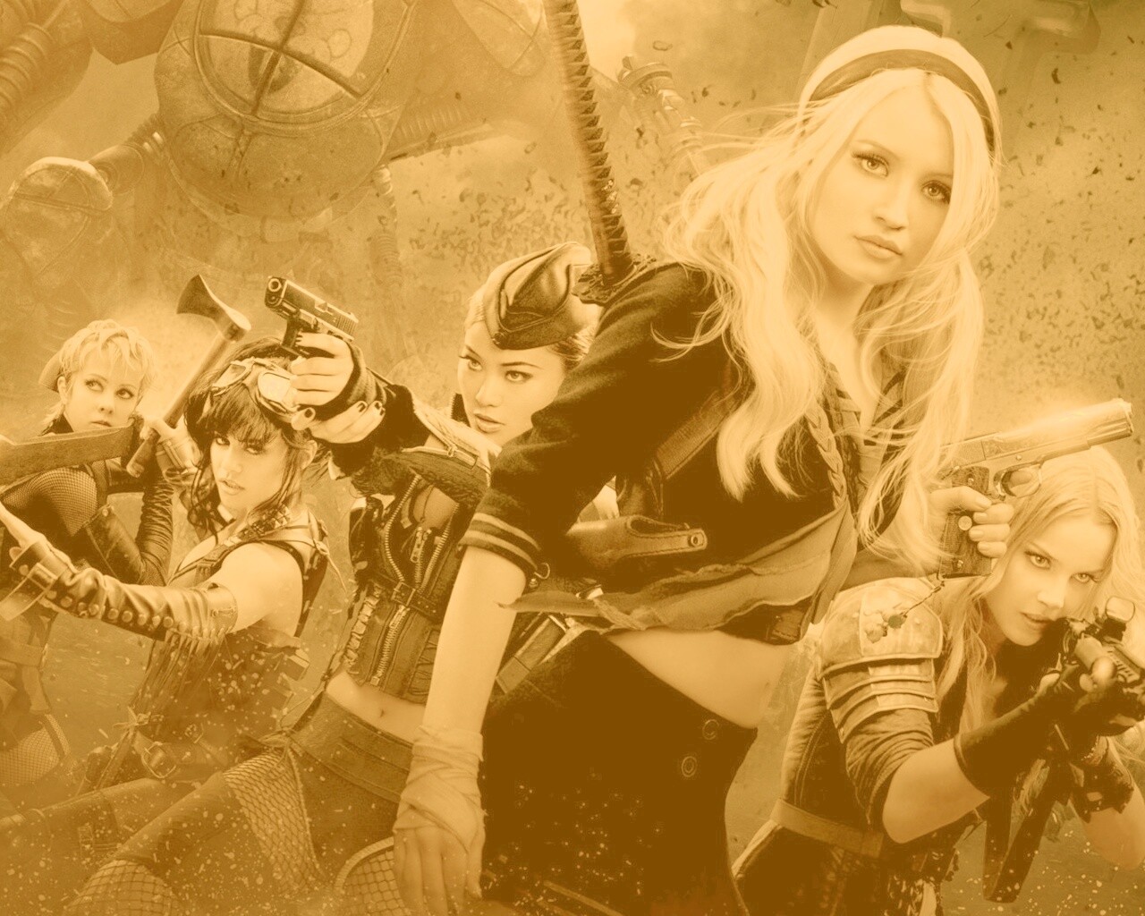 Девушки из Sucker Punch обои